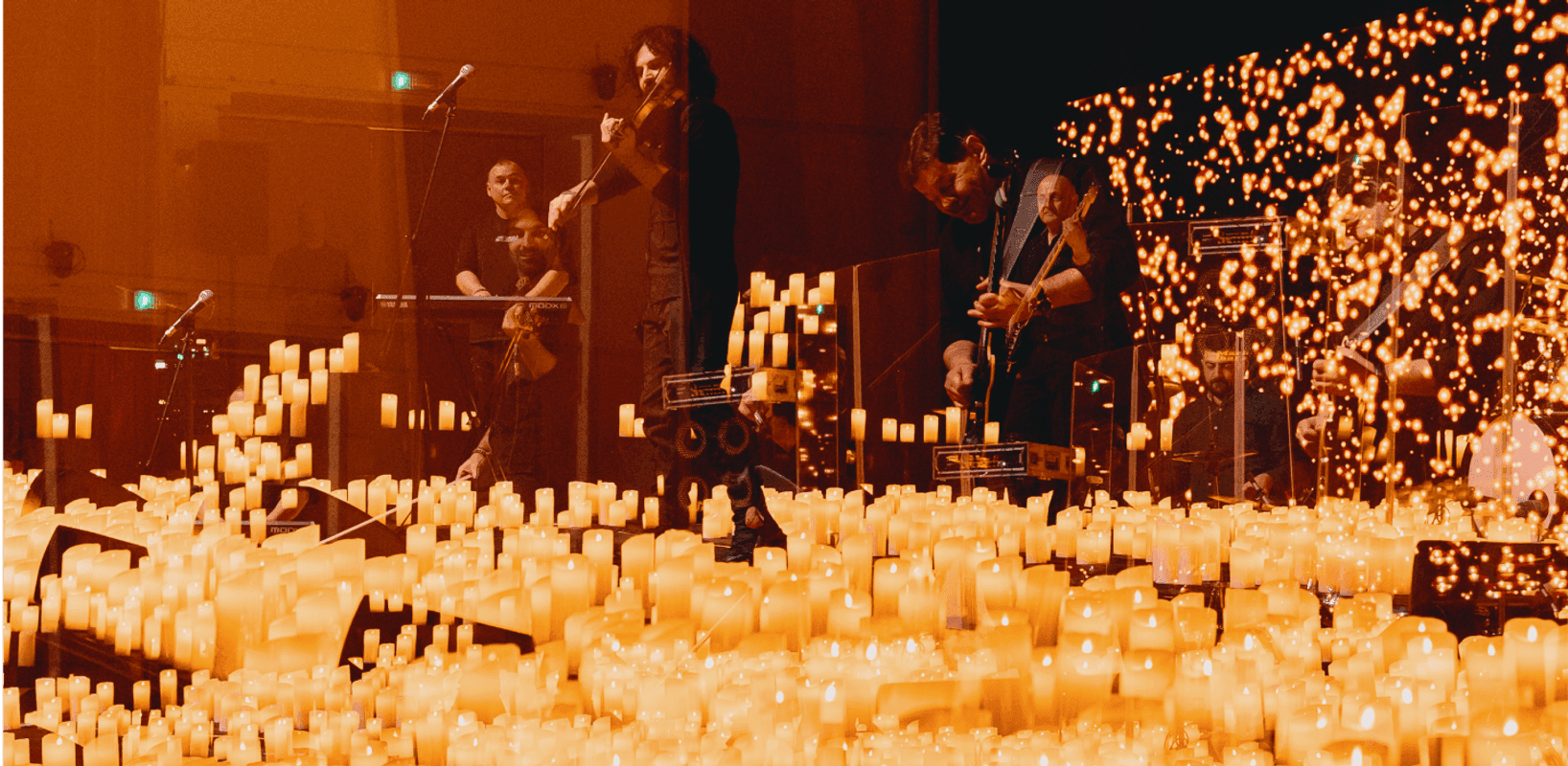 LUMINARY. Legendary Music and 1,000 candles